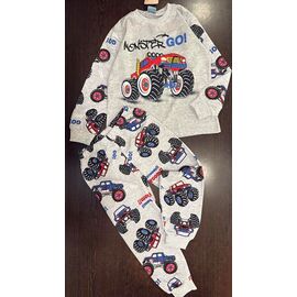 Дитяча піжама на хлопчика BB6 grey р.6-9 "BURATINO" недорого оптом від прямого постачальника