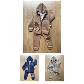 Фотография Костюм детский спортивный на мальчика BB61 navy р.0.9-2 "BURATINO" недорого оптом от прямого поставщика