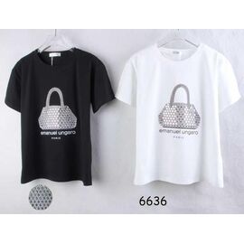 футболка жіноча 6636 black р.40-48 "P.HEY" недорого оптом від прямого постачальника