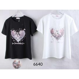 футболка жіноча 6640 mix р.40-48 "P.HEY" недорого оптом від прямого постачальника