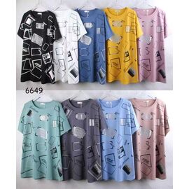 футболка жіноча 6649 grey р.2XL-5XL "P.HEY" недорого оптом від прямого постачальника