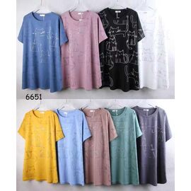 футболка жіноча 6651 l.blue р.2XL-5XL "P.HEY" недорого оптом від прямого постачальника