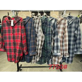 Сорочка жіноча 7750 red р.3XL-6XL "P.HEY" недорого оптом від прямого постачальника