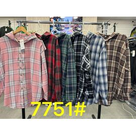 Сорочка жіноча 7751 black р.3XL-6XL "P.HEY" недорого оптом від прямого постачальника