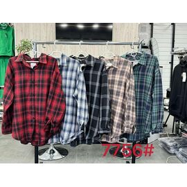 Сорочка жіноча 7756 red р.3XL-6XL "P.HEY" недорого оптом від прямого постачальника