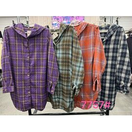 Сорочка жіноча 7757-2 mint р.3XL-6XL "P.HEY" недорого оптом від прямого постачальника