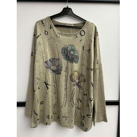 Светр жіночий 8315 khaki р.50-56 "P.HEY" недорого оптом від прямого постачальника