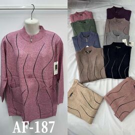 Кардиган жіночий AF187 mix р.52-58 "P.HEY" недорого оптом від прямого постачальника