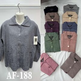 Кардиган жіночий AF188 mix р.52-58 "P.HEY" недорого оптом від прямого постачальника