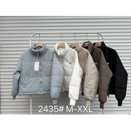 Куртка жіноча демісезонна 2435 beige р.M-2XL "Yafeier" недорого оптом від прямого постачальника