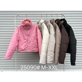 Куртка жіноча демісезонна 25090 pink р.M-2XL "Yafeier" недорого оптом від прямого постачальника