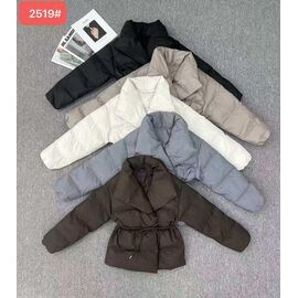 Куртка жіноча демісезонна 2519 beige р.M-2XL "Yafeier" недорого оптом від прямого постачальника