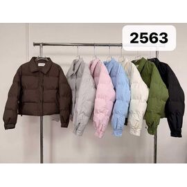 Куртка жіноча демісезонна 2563 beige р.M-2XL "Yafeier" недорого оптом від прямого постачальника