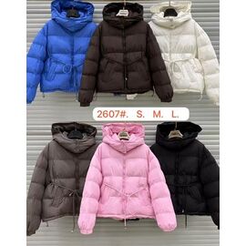 Куртка жіноча демісезонна 2607 l.brown р.M-2XL "Yafeier" недорого оптом від прямого постачальника