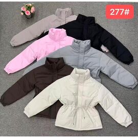 Куртка жіноча демісезонна 277 d.beige р.M-2XL "Yafeier" недорого оптом від прямого постачальника