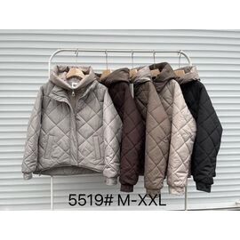 Куртка жіноча демісезонна 5519 d.beige р.M-2XL "Yafeier" недорого оптом від прямого постачальника
