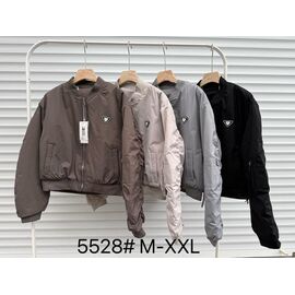 Куртка жіноча демісезонна 5528 beige р.M-2XL "Yafeier" недорого оптом від прямого постачальника