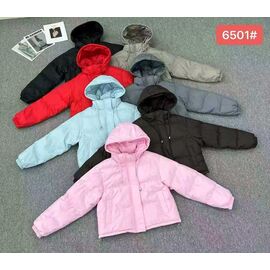 Куртка жіноча демісезонна 6501 l.blue р.M-2XL "Yafeier" недорого оптом від прямого постачальника