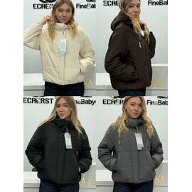 Куртка жіноча демісезонна 6626 grey р.S-2XL "Yafeier" недорого оптом від прямого постачальника