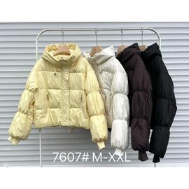 Куртка жіноча демісезонна 7607 white р.M-2XL "Yafeier" недорого оптом від прямого постачальника