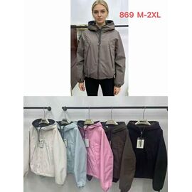 Куртка жіноча демісезонна 869 l.blue р.M-2XL "Yafeier" недорого оптом від прямого постачальника