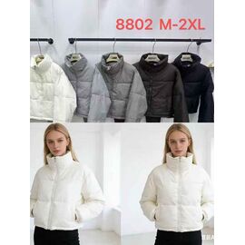 Куртка жіноча демісезонна 8802 brown р.M-2XL "Yafeier" недорого оптом від прямого постачальника