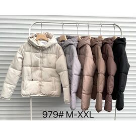 Куртка жіноча демісезонна 979 d.beige р.M-2XL "Yafeier" недорого оптом від прямого постачальника