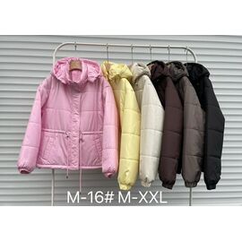 Куртка жіноча демісезонна M16 brown р.M-2XL "Yafeier" недорого оптом від прямого постачальника