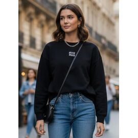 Светр жіночий 0054 black р.46-48 "Delviago" недорого оптом від прямого постачальника