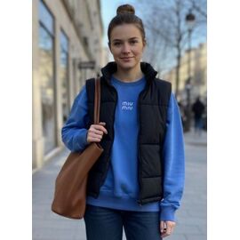 Светр жіночий 0054 blue р.46-48 "Delviago" недорого оптом від прямого постачальника