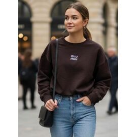 Светр жіночий 0054 brown р.46-48 "Delviago" недорого оптом від прямого постачальника