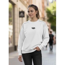 Светр жіночий 0055 white р.46-48 "Delviago" недорого оптом від прямого постачальника