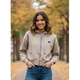 Кофта спортивна жіноча 051410 beige р.46-48 "Delviago" недорого оптом від прямого постачальника