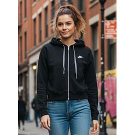 Кофта спортивна жіноча 051410 black р.46-48 "Delviago" недорого оптом від прямого постачальника