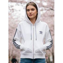 Кофта спортивна жіноча 051410-1 white р.46-48 "Delviago" недорого оптом від прямого постачальника