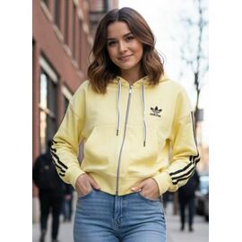 Кофта спортивна жіноча 051410-1 yellow р.46-48 "Delviago" недорого оптом від прямого постачальника