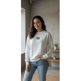 Светр жіночий 055-2 white р.46-48 "Delviago" недорого оптом від прямого постачальника