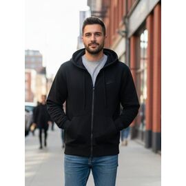 Фотография Кофта спортивная мужская DL619 black р.46-54 "Delviago" недорого оптом от прямого поставщика