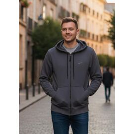 Фотография Кофта спортивная мужская DL624 grey р.46-54 "Delviago" недорого оптом от прямого поставщика