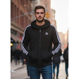 Фотография Кофта спортивная мужская DL625 black р.46-54 "Delviago" недорого оптом от прямого поставщика