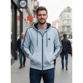 Фотография Кофта спортивная мужская DL629 l.blue р.46-54 "Delviago" недорого оптом от прямого поставщика