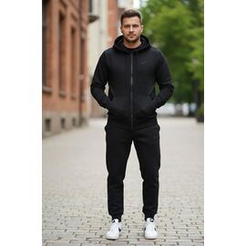 Фотография Костюм спортивный мужской DL632 black р.46-54 "Delviago" недорого оптом от прямого поставщика