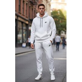 Фотография Костюм спортивный мужской DL638 white р.46-54 "Delviago" недорого оптом от прямого поставщика