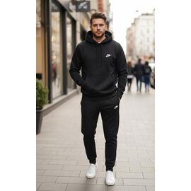 Фотография Костюм спортивный мужской DL639 black р.46-54 "Delviago" недорого оптом от прямого поставщика