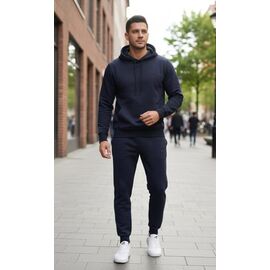 Фотография Костюм спортивный мужской DL642 navy р.46-54 "Delviago" недорого оптом от прямого поставщика