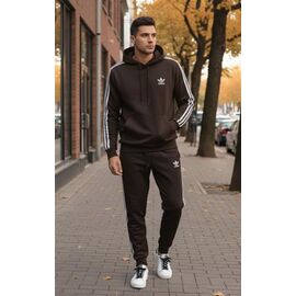 Фотография Костюм спортивный мужской DL644 brown р.46-54 "Delviago" недорого оптом от прямого поставщика