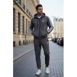 Фотография Костюм спортивный мужской DL651 grey р.46-54 "Delviago" недорого оптом от прямого поставщика