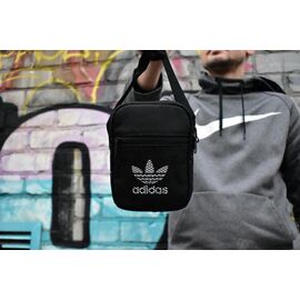 Фотография Сумка мужская CB207 black р.18*14*4 "Candy bags" недорого оптом от прямого поставщика