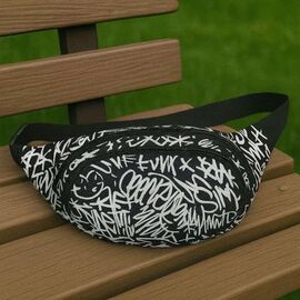 Фотография Бананка мужская CB249 black р.34*14 "Candy bags" недорого оптом от прямого поставщика