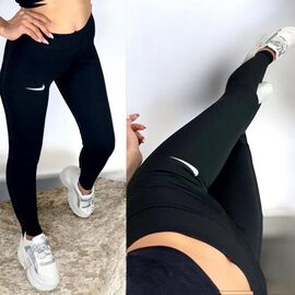 Лосини жіночі 50001-4 black р.XL-4XL "VICTORY" недорого оптом від прямого постачальника